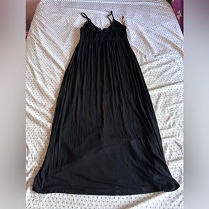 Old Navy black empire waist maxi dress. Size XL.